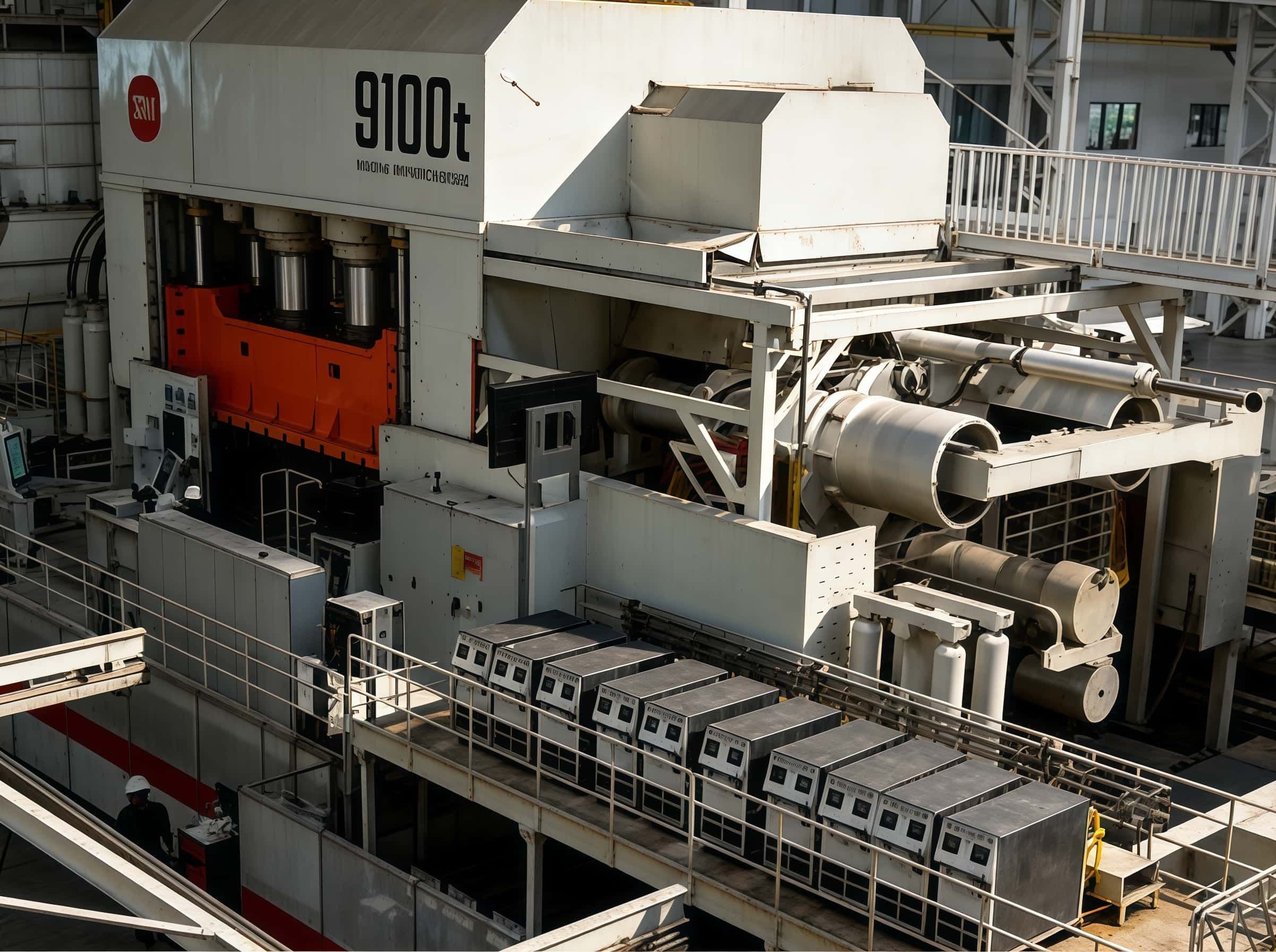 Automotive die-casting equipment from Machine Tool No. 2