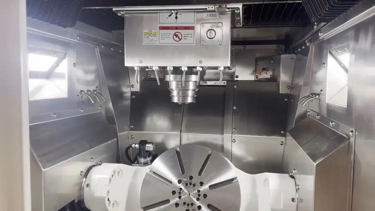 5-axis CNC machining